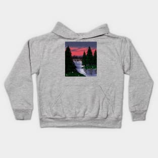 A Tribute to Bob Ross Kids Hoodie